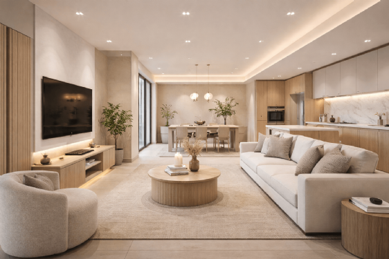 裝潢想做無主燈？室內設計、燈光規劃與施工重點完整攻略